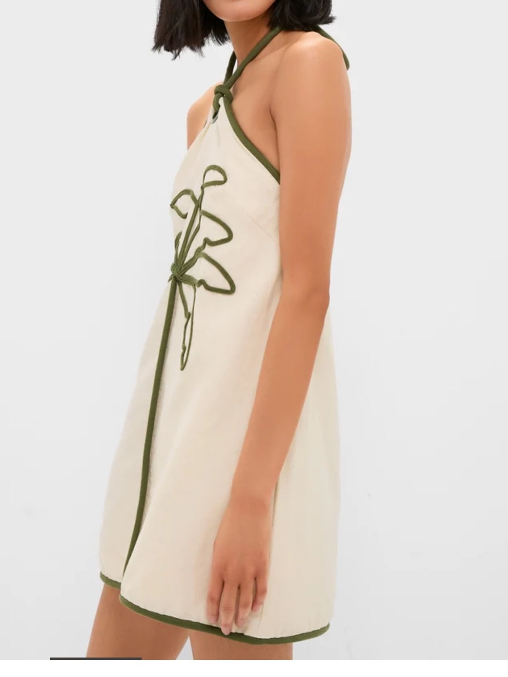 FARM RIO Sand Coconut Sleeveless Mini Dress - Picture 3 of 6
